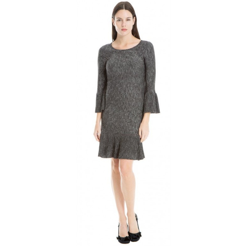 🎉HP🎉 NWT Max Studio heathered flared hem dress